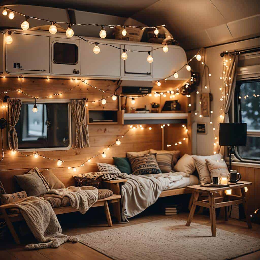 romantic camper decor