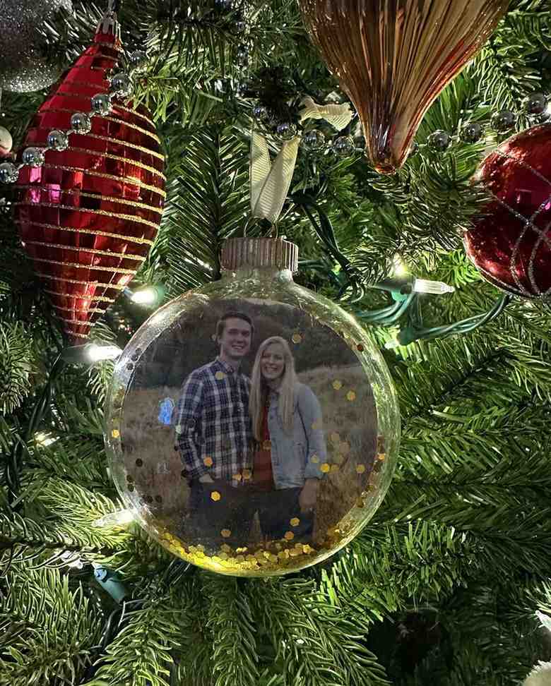 photo ornaments DIY