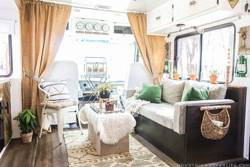 modern camper decor