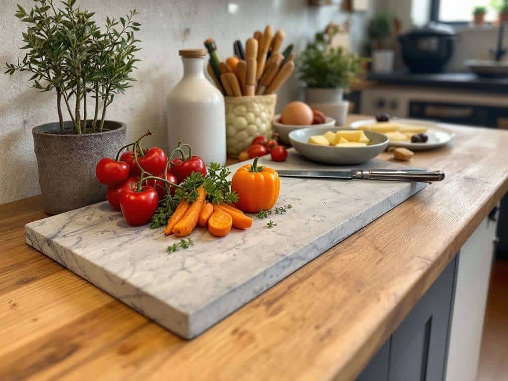 kitchen_counter_style, Stone_Cheese_Board 