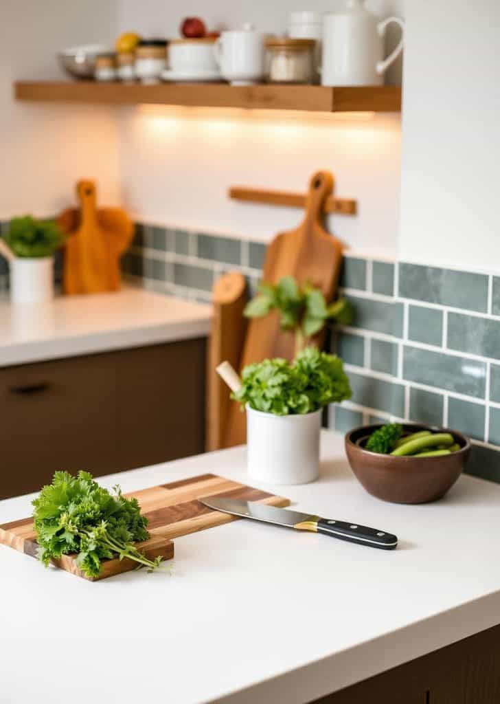 Wooden_Cutting_Board kitchen counter