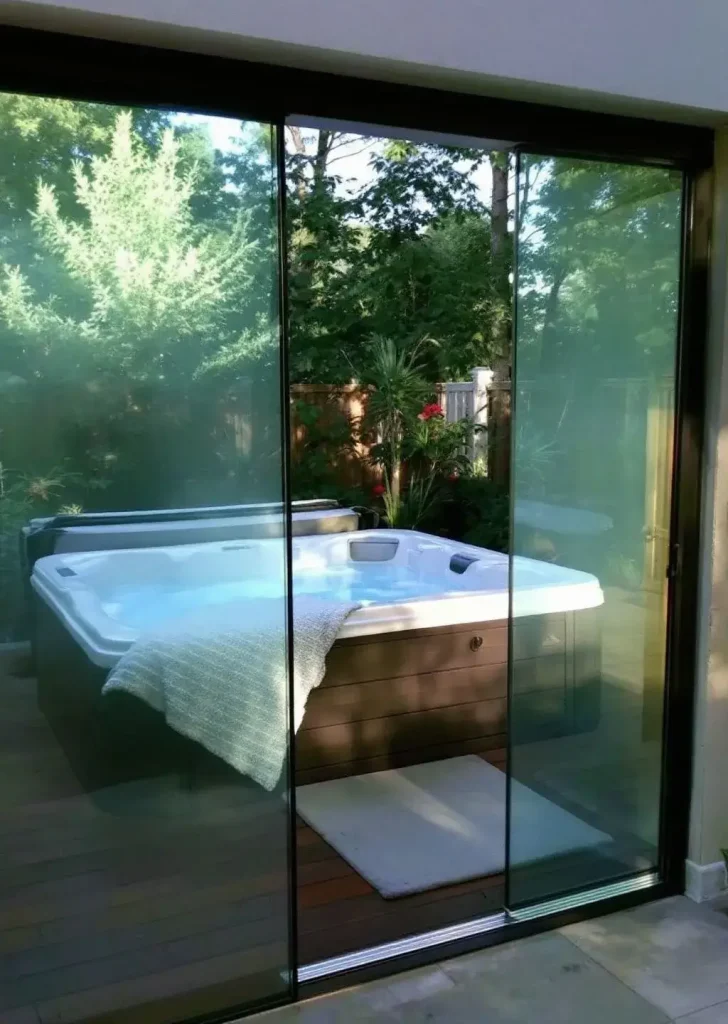 Privacy Glass Panels for Modern Look