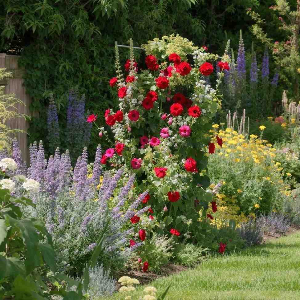 Flowers Self-Seed english cottage garden