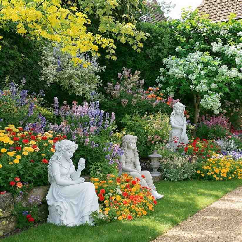 cottage Garden Statues