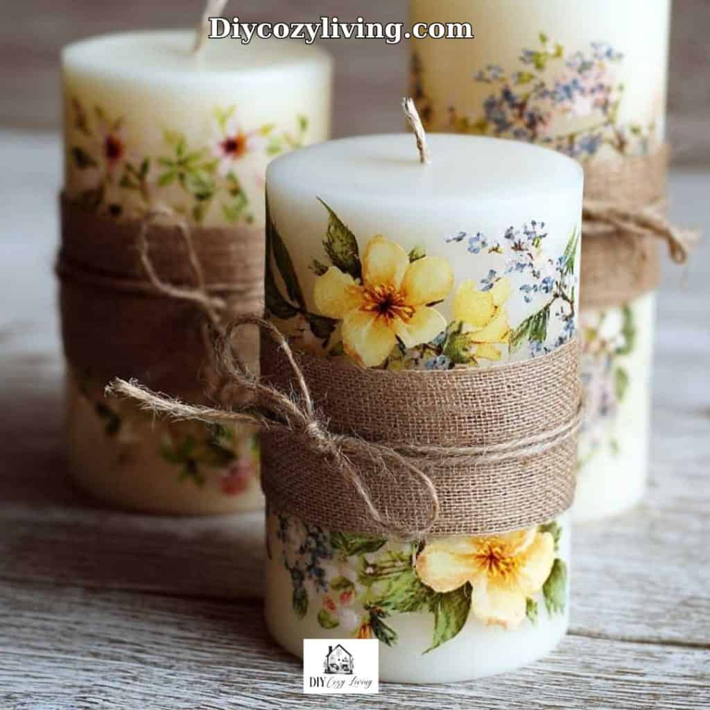 Embellished Candles easter