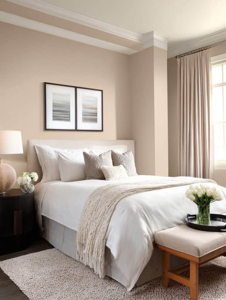 beautiful_Soft_Mocha__Cream_bedroom_color