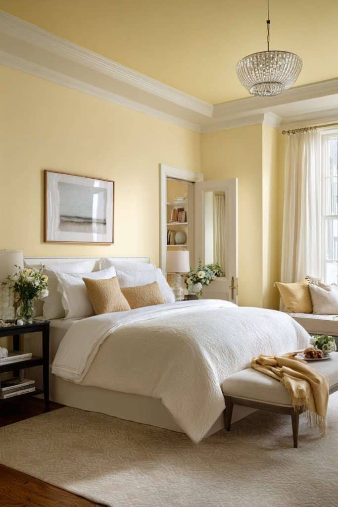 beautiful_Soft_Yellow__Cream_bedroom_color