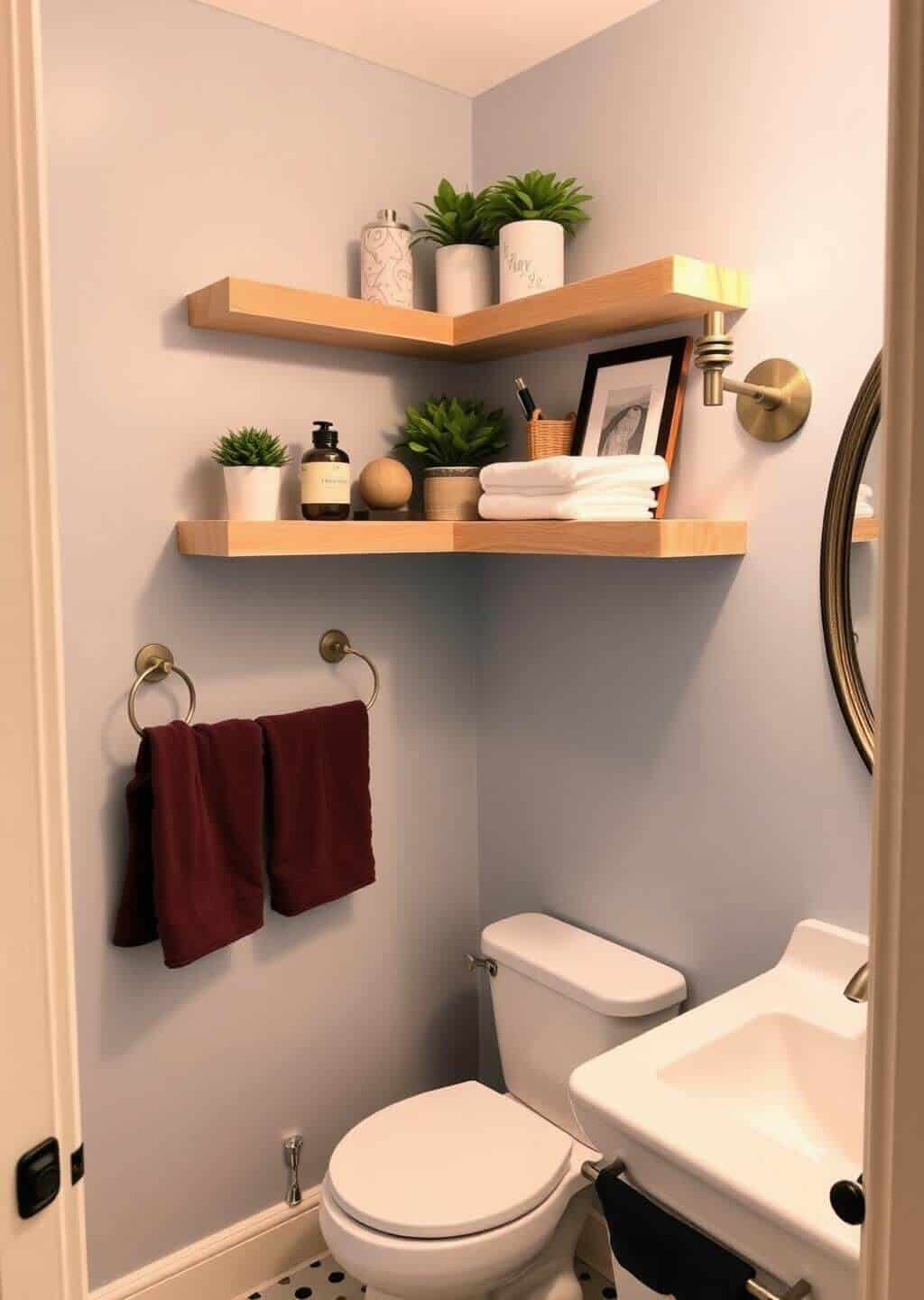 21 Bathroom Shelf Ideas to Organize and Beautify Your Space - Diy Cozy ...