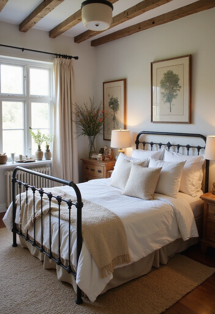 20 Unique Bedroom Styles for Men That You'll Wish You Knew Sooner! - 14. Farmhouse Flair