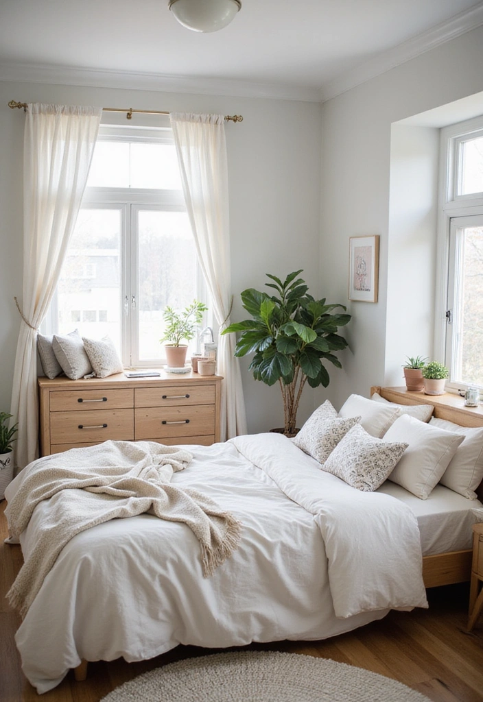 20 Unique Bedroom Styles for Men That You'll Wish You Knew Sooner! - 2. Scandinavian Simplicity