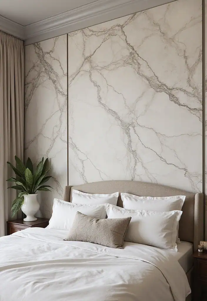 21+ Modern Wall Painting Ideas for Your Bedroom That Will Take Your Breath Away! - 13. Faux Finish Techniques