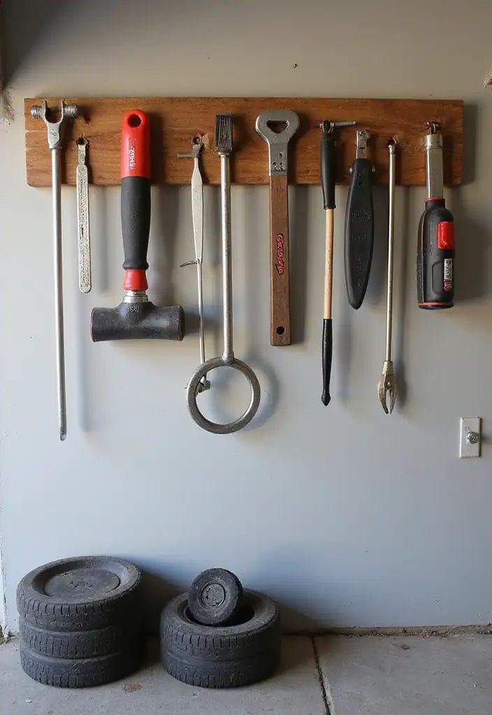 21 Garage Organization DIY Ideas You Can Do in Minutes (Number 7 Will Blow Your Mind!) - 2. Magnetic Strips for Tools