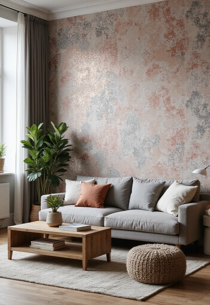 25 Stunning College Apartment Decor Ideas You Will Want to Copy! - 14. Textured Wall Treatments