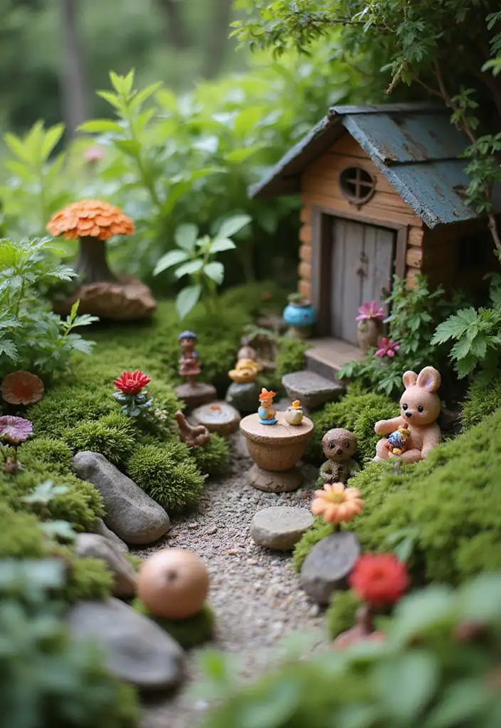 31 DIY Garden Decor Ideas: Spruce Up Your Green Space with a Dash of Fun! - 14. Fairy Garden