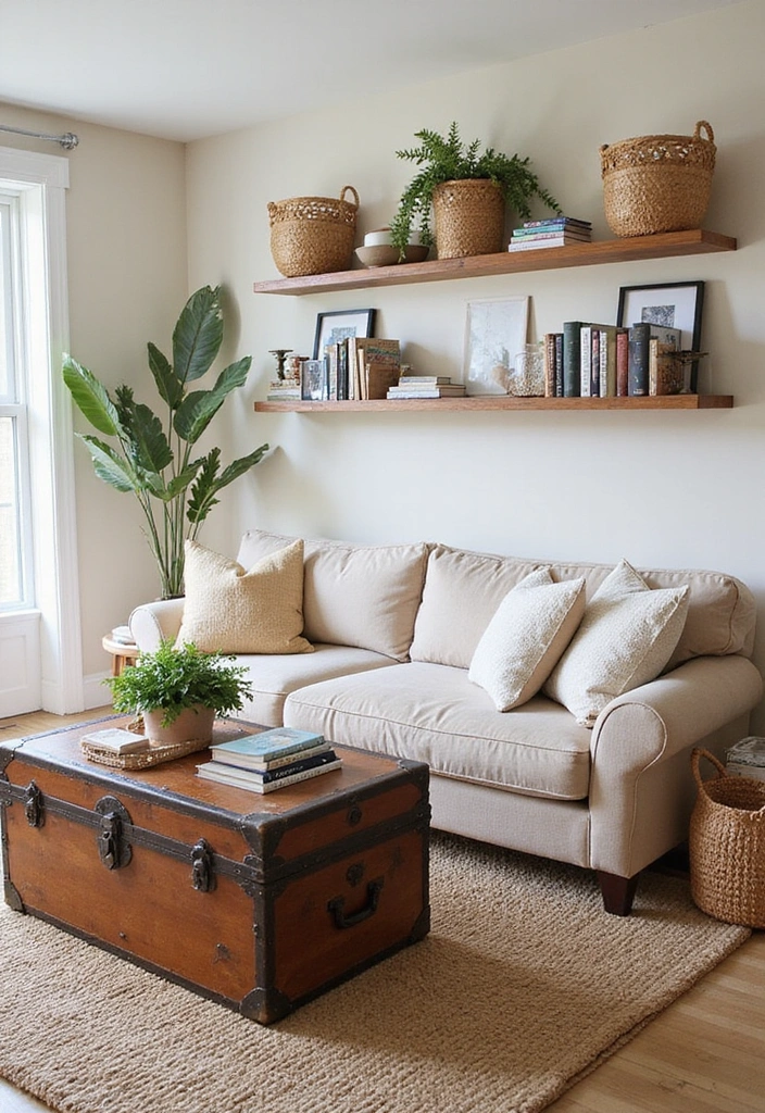 25 Stunning College Apartment Decor Ideas You Will Want to Copy! - 3. Stylish Storage Solutions